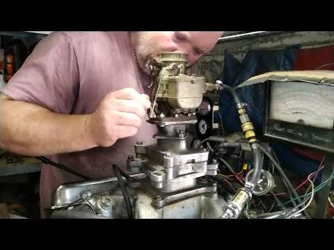 Daniel Stromberg single barrel carb this of four.