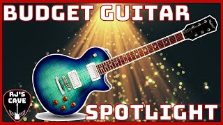 Video thumbnail for BUDGET GUITAR SPOTLIGHT | XAVIER XV-500 PRO-500 SINGLE CUT GUITAR! #guitarfetiish #budgetguitar by RJ's Cave