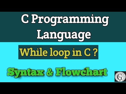 While Loop In C Programming What Is While Loop Discuss Syntax Flowchart And Programcprogramming