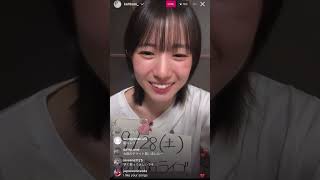 加藤結インスタライブ！