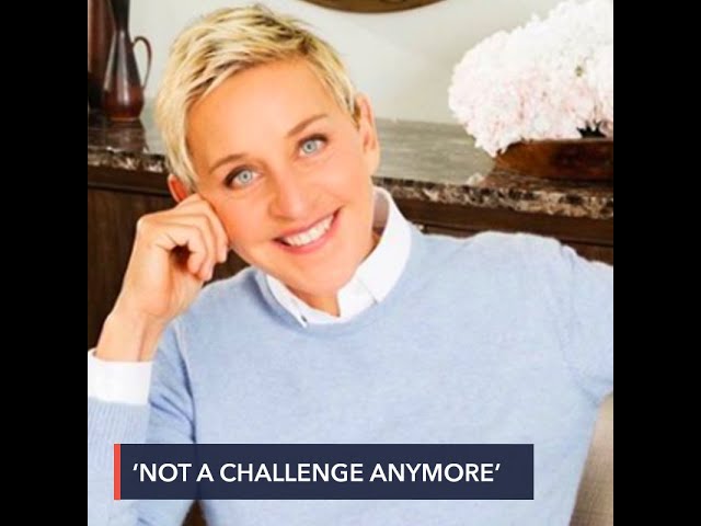 ‘Not a challenge anymore’: Ellen DeGeneres to end talk show in 2022