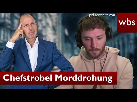 Morddrohung gegen Chefstrobel & SEK-Einsatz beim Stalker | Anwalt Christian Solmecke