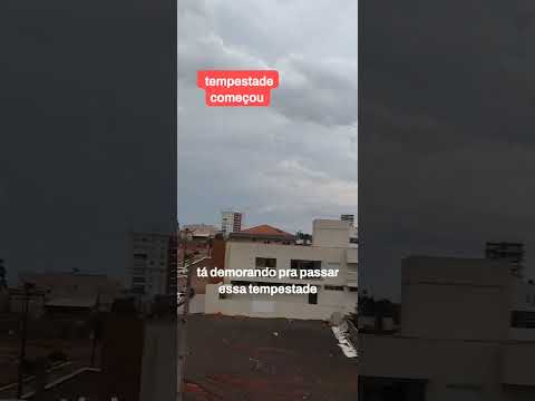 olha q vento forte hoje aqui em Capanema Paraná