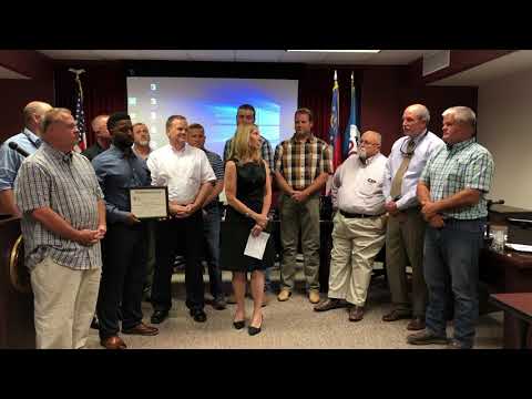 Oconee County Water Resources Earns GAWP Platinum Award