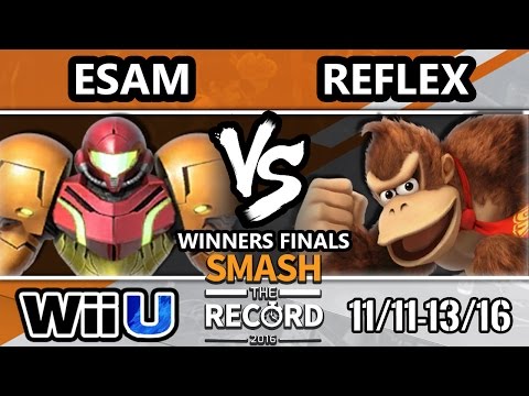 STR 2016 Smash 4 - PG | ESAM (Samus) Vs. DKwill (Donkey Kong) SSB4 Winners Finals - Smash Wii U
