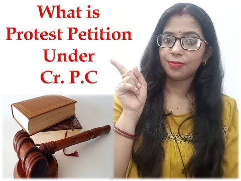 Protest Petition under Cr.P.C. II  Relevant Case laws II Supplimentry Proceedings II section-173