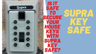 Supra Key Safe / Is it safe to secure your house keys with Supra Key safe