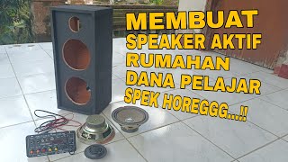 Download lagu CARA MEMBUAT SPEAKER AKTIF RUMAHAN DANA PELAJAR SPEK HOREG..!!  mp3