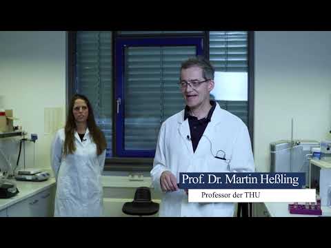 Medizintechnik an der THU - Desinfizieren mit Licht