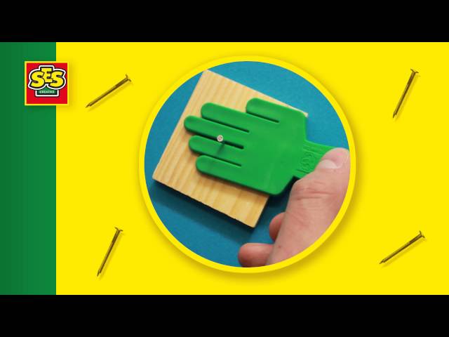 SES Creative Atelier De Menuiserie Kit Carpintería Infantil 57 piezas video