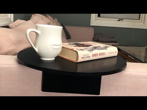 Se trinn for trinn video: Hvordan lager du armlenebord