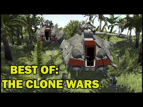 Best of The Clone Wars Battle Compilation - Men of War Star Wars Galaxy at War Battle Simulator