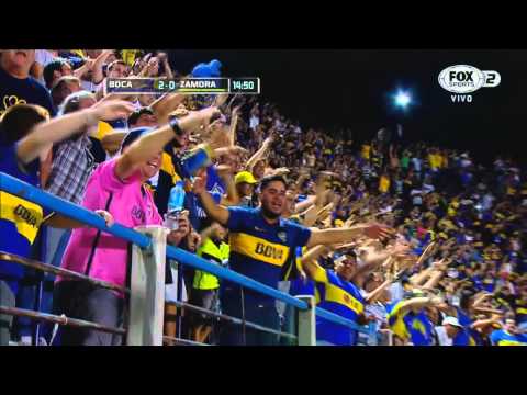 Gol de Lodeiro 2 0   Boca Juniors 5 – 0 Zamora   Fase de Grupos Copa Libertadores 2015