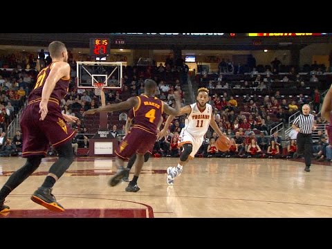 Recap: USC outlasts ASU in men's basketball