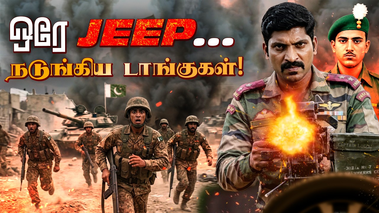 ஒரே ஜீப்… நடுங்கிய Patton டாங்குகள்! | Abdul Hamid | Battle of Asal Uttar | Tamil | Pokkis