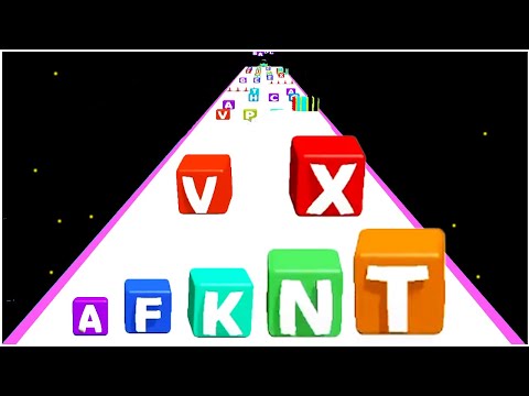 ABC Run 2048 Alphabet Runner - Gameplay Walkthrough - Part 2