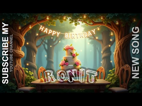 🎵 HAPPY BIRTHDAY RONIT 🎉जन्मदिन मुबारक हो रोनित🎂 NEW BIRTHDAY SONG🎵  RONIT BIRTHDAY SONG 🥳