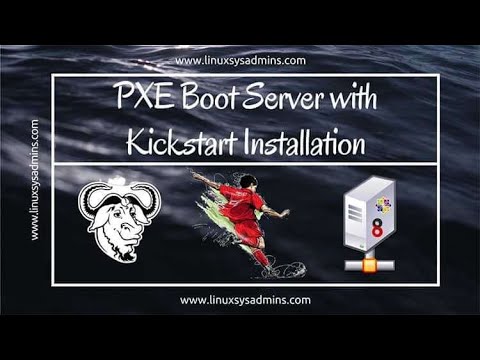 PXE Boot Server with Kickstart Installation on CentOS 8