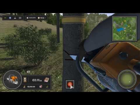 Woodcutter simulator 2013 - Gameplay (First Test)