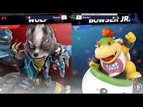 Tap Jump 4 Losers Semi-Finals - Ronald (Wolf, Lucina) vs Ratchet (Bowser Jr)