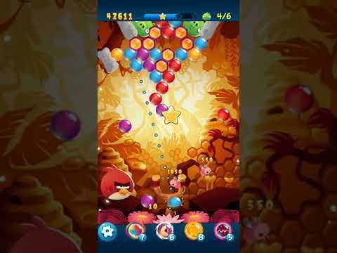Angry Birds POP Bubble Shooter - Level 117 Gameplay Android walkthrough
