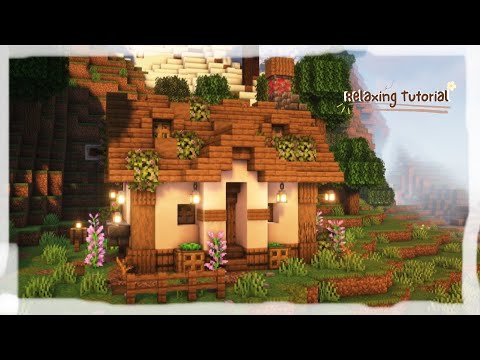 Minecraft | How To Build An Overgrown Cottage (With a Backyard!) @SheraNom  @Gorillo