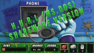 H.U.R.L (MS-DOS) - A Weird First Person Shooter Game - Shareware Version