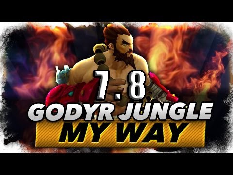 JUNGLE GODYR PATCH 7.8 MY WAY!!! (CRAZY 100 TO 0 ONE SHOT!!!)