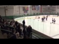 Guy Breaks Glass At Hockey Game