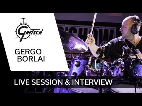 Gergo Borlai, Artiste Gretsch drums, Live & Interview Bag Show 2021 (ENG/FRA)