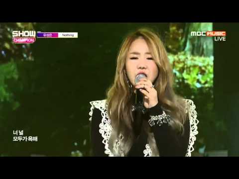 U Sung Eun 4th Week of October Show Champion (10/21/2015)