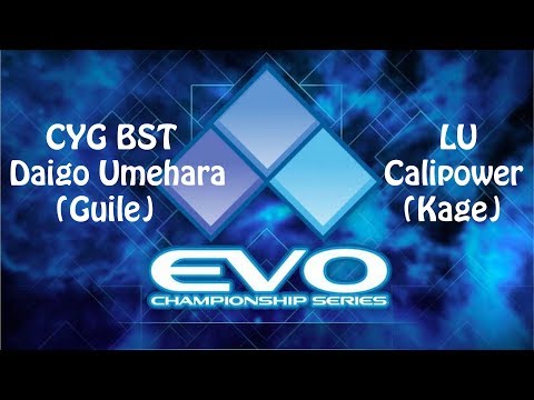 Best moments of SFV EVO 2019 - Day2 TOP 32 | CYG BST Daigo Umehara (Guile) vs LU Calipower (Kage)