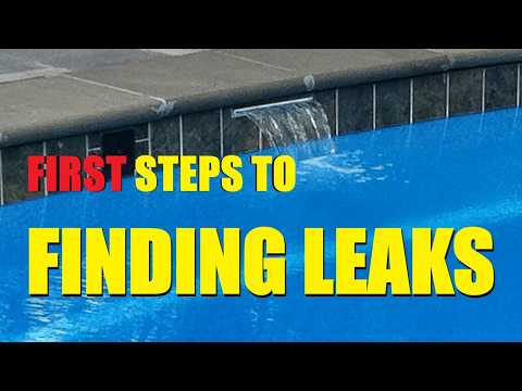 How To Find a Leak In a Pool?