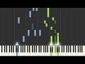 Naruto - Sadness and Sorrow (Unreleased Version) [Piano Tutorial]