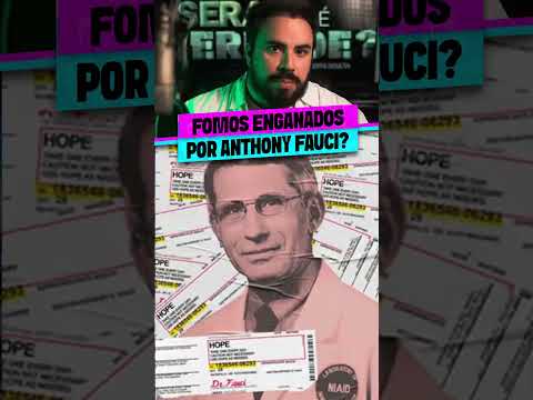 FOMOS ENGANADOS POR ANTHONY FAUCI