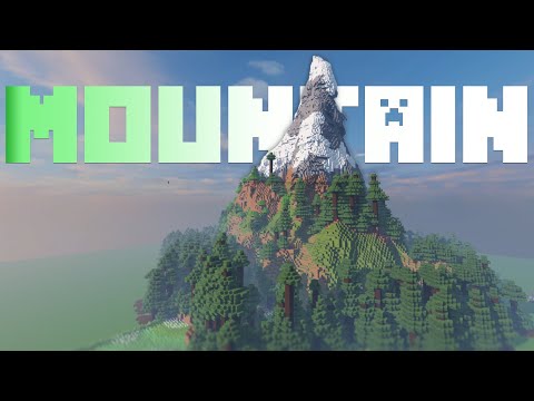 Building a Mountain with World Edit... | Minecraft #shorts