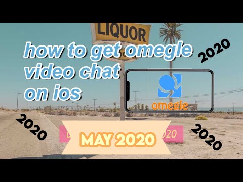 OMEGLE VIDEO CHAT ON IOS! (MAY 2020 UPDATE)
