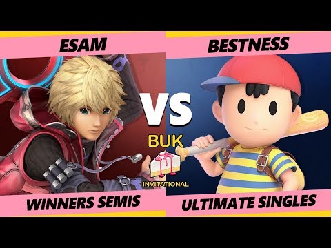 Buk Invitational Winners Semis - ESAM (Shulk) Vs. BestNess (Ness) Smash Ultimate - SSBU