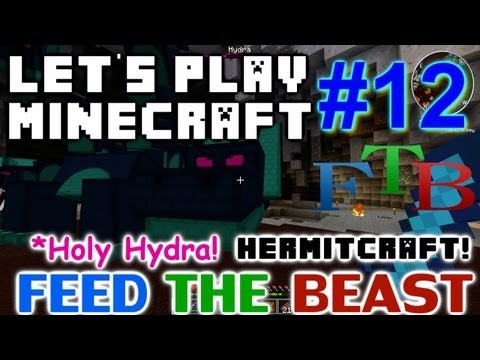Let's Play Minecraft Hermitcraft FTB Ep. 12 - Holy Hydra!