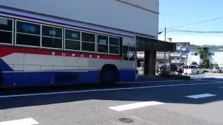 preview picture of video '【池島へのフェリー乗継】さいかい交通バス NTT大瀬戸停留所発着'
