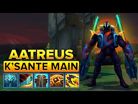 AatREuS K'Sante Montage 2024 - Best K'Sante Plays Season 14