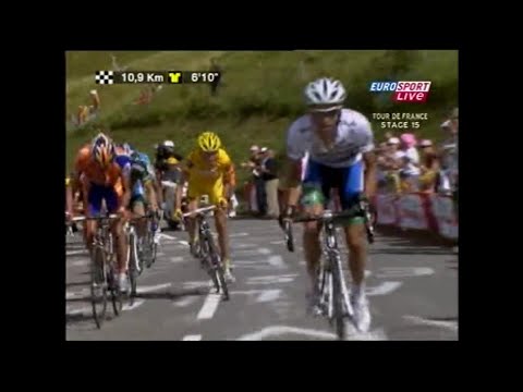 Tour de France 2007 - Etapa 15 | Volta França 2007 | Alberto Contador Vs Michael Rasmussen