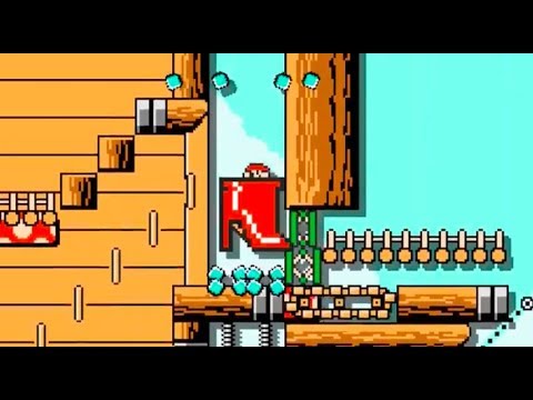 (SMM) WR - The Speedrun-Sky Tower 100sec by Richi (1:17.301)