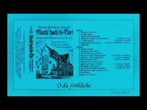 Festliches Singen "Macht hoch die Tür" 1984, Musizieren im Advent