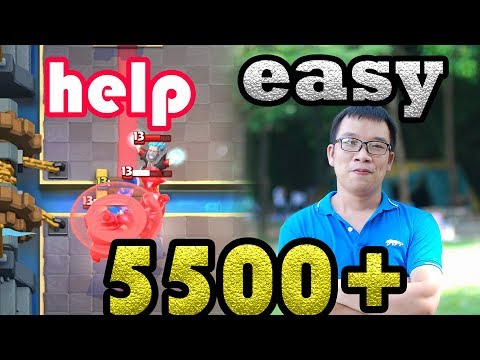 Noob DECK 3 Years Only One DECK !!! 5500+ Ladder Pushing - Clash Royale