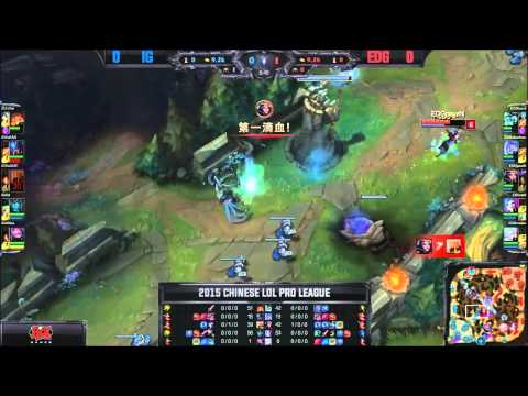 Pawn 1v1 Rookie - LPL Spring Split Semi Finals 2015 EDG vs IG