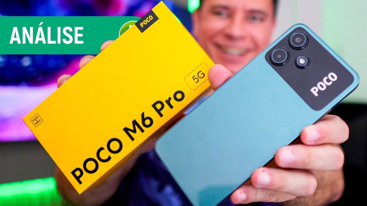 POCO M6 PRO: BOA OPÇÃO de CELULAR BARATO com 5G para quem é fã da Xiaomi | Análise / Review