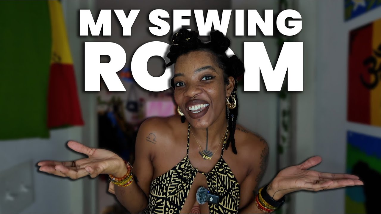 SEWING ROOM TOUR: What's In my Sewing Room.