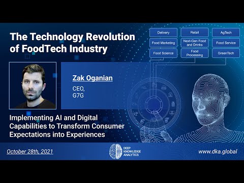 FoodTech: The Technology Revolution of FoodTech Industry - Zak Oganian
