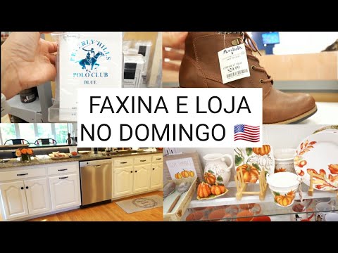 FAXINA NO DOMINGO E  PASSANDO NA HOMEWOODS/DIARISTA ESTADOS UNIDOS